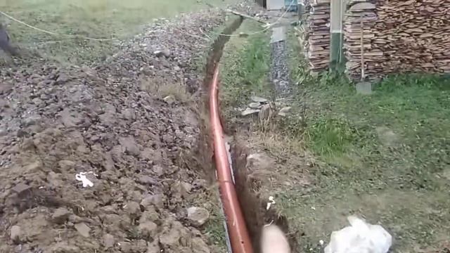 теплотраса з каналізаційних труб