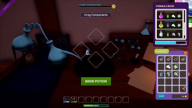 Alchemy Garden - Unlocked all potion recipes & New cool items added смотреть онлайн