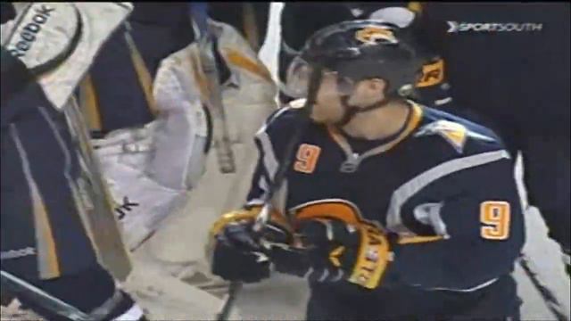 Derek Roy Overtime Goal Vs Atlanta 01/01/10 смотреть онлайн