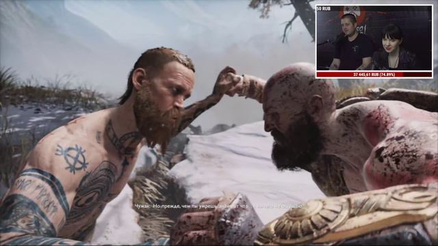 Смотрим новый God of War (2018) Кратос уже не тот? смотреть онлайн