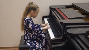 Агата Баркова. И.Беркович. Вариации на тему русской народной песни "Во саду ли в огороде"