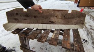 Как из хлама сделать толкатель снега (движок) своими руками