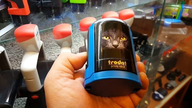 Оснастка для круглой печати TRODAT КОТ смотреть онлайн