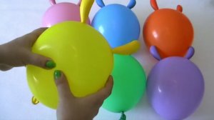 Лопаем шары.Изучаем цвета.Видео для детей
