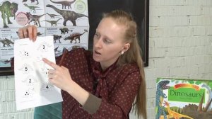 Урок английского для детей. Dinosaur / Динозавры.