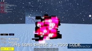 VHS Sans & VHS Sans Phase 2┃Showcase┃Undertale: Timeline Collapse【DylanOwO】