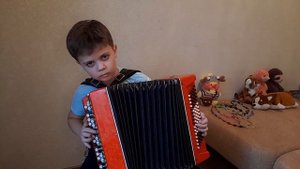 "Крыжачок"на баяне !