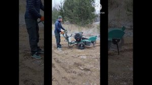 Самоходный измельчитель пней 24 л.с. VTT 24e