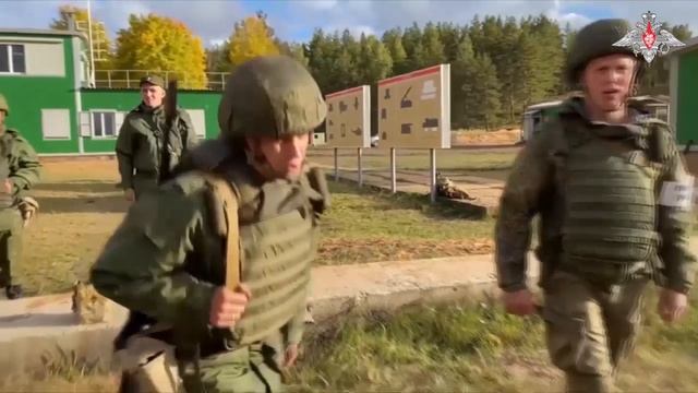 (Архив) Подготовка мобилизованных военнослужащих на полигонах Ленинградской области