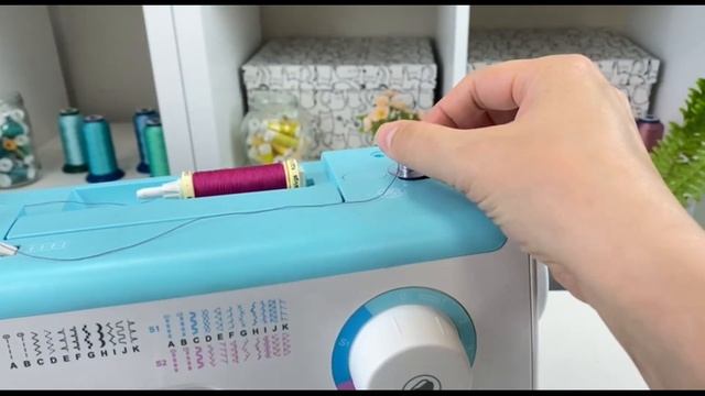 CHAYKA ЧАЙКА 745М. Намотка нити на шпульку смотреть онлайн