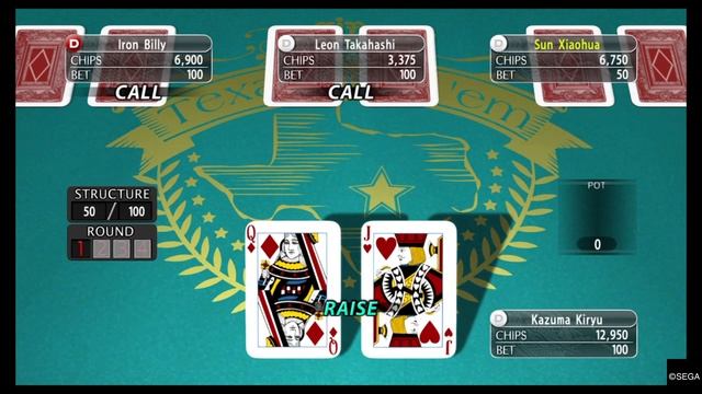 YAKUZA 3 Remastered Poker win 10k chips in one sitting complete смотреть онлайн