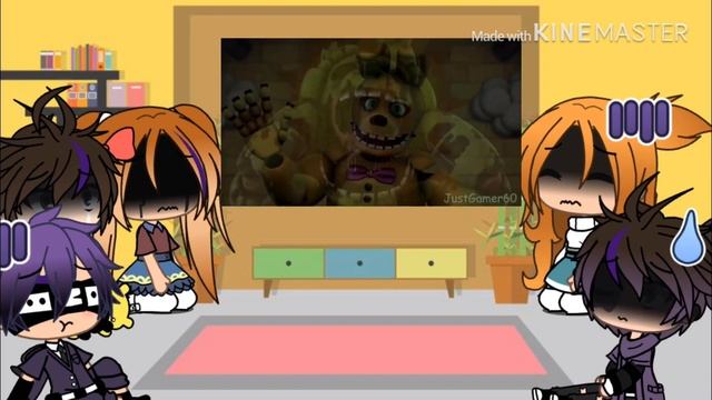 ||Aftons react to Springtrap memes|| some fnaf memes|| special???||SHORT|| смотреть онлайн