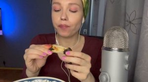 АСМР Итинг Борщ и шашлык / ASMR Eating Russian Food