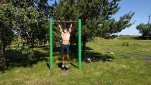 Максим Трухоновец,  Вьізов Игоря Войтенко максимум подтягиваний за 2 минути