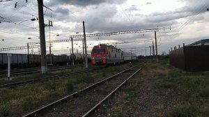 Пригородный поезд: #689С Нальчик - Прохладный. Ст. Прохладная. СКЖД.