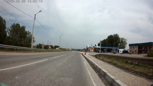 104. 2022. Въезжаем в легендарный посёлок Маслянино // Идет капитальный ремонт тротуаров