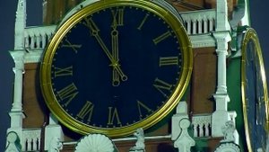 Новый год на Красной площади (куранты, салют, праздник)