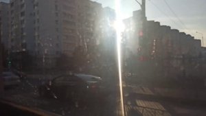 Поездка на трамвае 71-608КМ-(1996 г.в),1008,маршрут 18.Город Уфа!