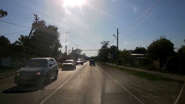 Переезд в Краснодарский край Едем через Гостагаевскую