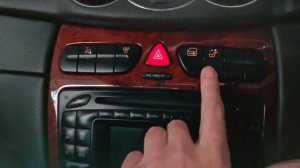 How to Lower Rear Headrests Mercedes CLK W209
