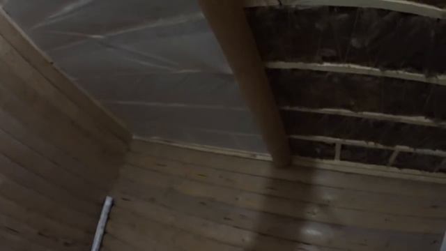 Утепление потолка в бане смотреть онлайн