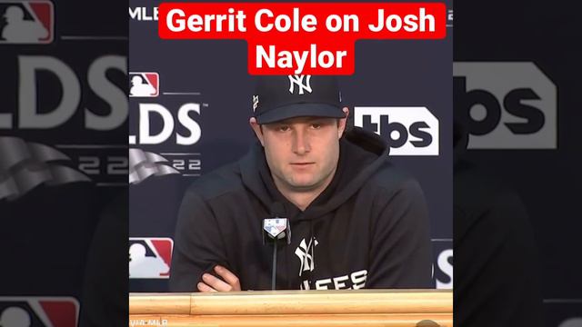 Gerrit Cole on Josh Naylor rocking the baby, calling him his son after home run Yankees vs Guardian