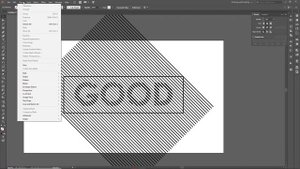 Урок в иллюстраторе эффект текста с штрихованными линиями в Adobe illustrator