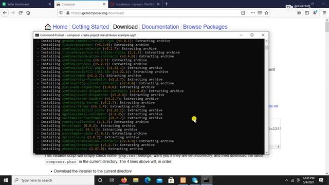how to install laravel 8 on windows 10 bangla tutorial 2023 || Laravel Tutorial For Beginners 2023