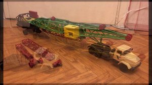 Как перевозят БАШЕННЫЙ КРАН. Все мои модели перевозок! How to transport a tower crane