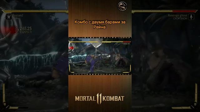 Mortal Kombat 11 - комбо с двумя барами за Рейна