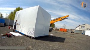 Промышленная термоусадочная пленка для упаковки груза