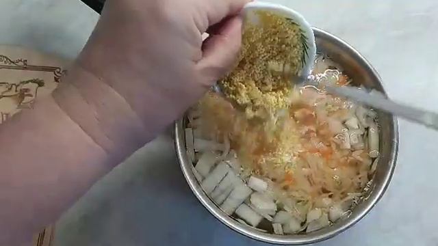 Постная похлёбка// Постные щи//Разгрузочный суп