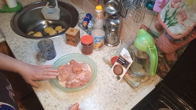 14/01 23 #жизньнасевере СЛЕГОНЦА МАРИНОВАННАЯ  КУРИЦА В ДУХОВКЕ. #архангельск