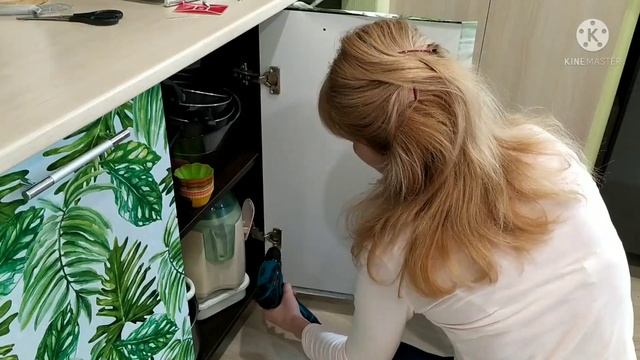 Переделка кухни самоклейкой Очень БЮДЖЕТНО