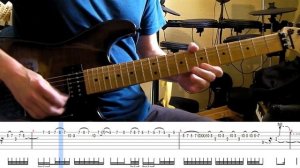 Iron Maiden - The Parchment Dave Murray's guitar solo lesson (with tablatures and backing tracks)
