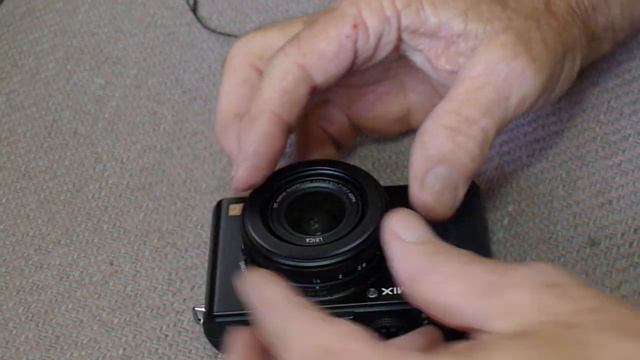 Panasonic Lumix LX7 - How to remove the lens ring смотреть онлайн