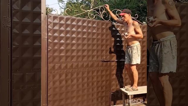 Как красить молотковой краской? смотреть онлайн