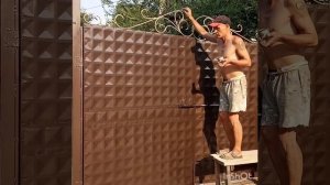 Как красить молотковой краской?