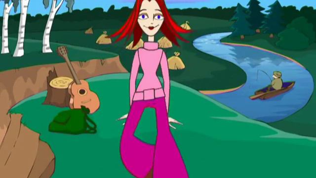 В роще пел соловушка. Народная. Караоке смотреть онлайн