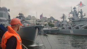 Боевые корабли ТОФ вышли из Владивостока для участия в российско-китайском учении