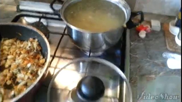 Постный картофельный суп с грибами смотреть онлайн