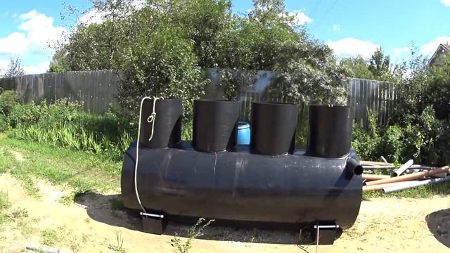 Установка станции биологической очистки Диамант 4 в г. Ковров смотреть онлайн