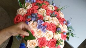 ❤️ШИКАРНЫЙ букет из конфет ❤️СВОИМИ РУКАМИ! Подробный мастер класс. DIY paper roses.