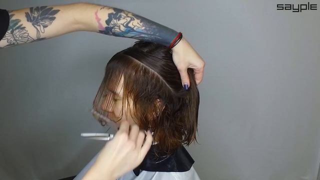 стрижка на вьющихся волосах смотреть онлайн