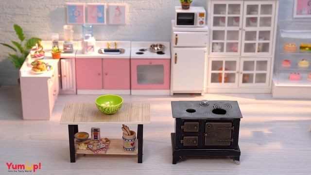 So Tasty Miniature Christmas Cake Craft Idea | Mini Cooking with Tiny Cakes