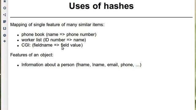 Beginner Perl Maven tutorial: 7.1 - a hash and its uses смотреть онлайн