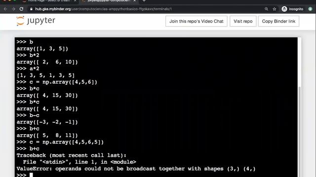 Python básico - 18 Numpy arrays смотреть онлайн