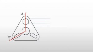 Ломаный разрез.