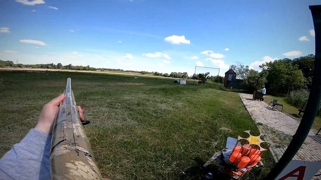 Azot sporting экспортный!Патрон для Европы!!!Пробуем на стенде! смотреть онлайн