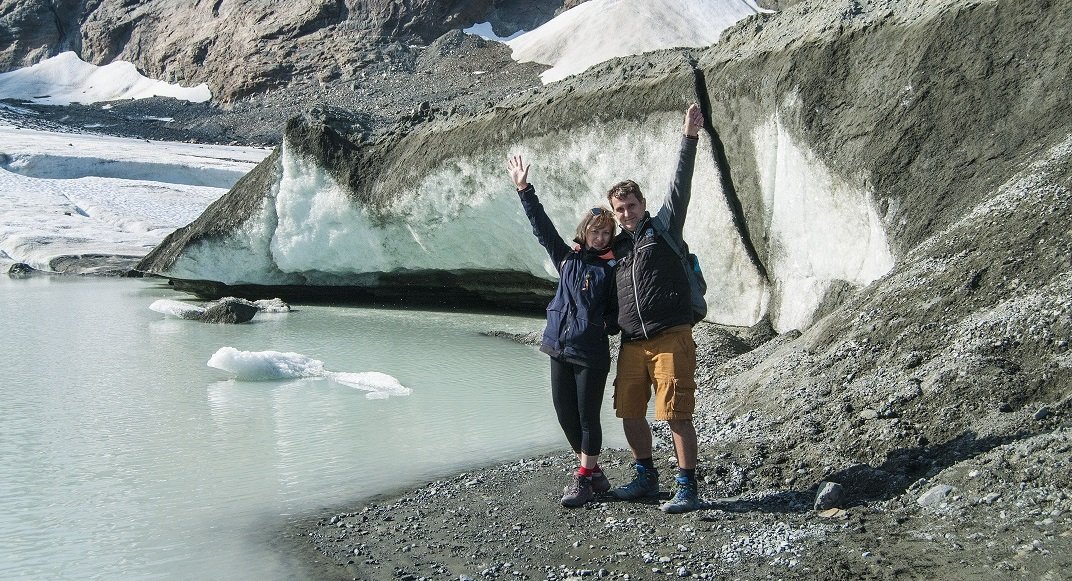 Норвегия. К исчезающему леднику Steindalsbreen.